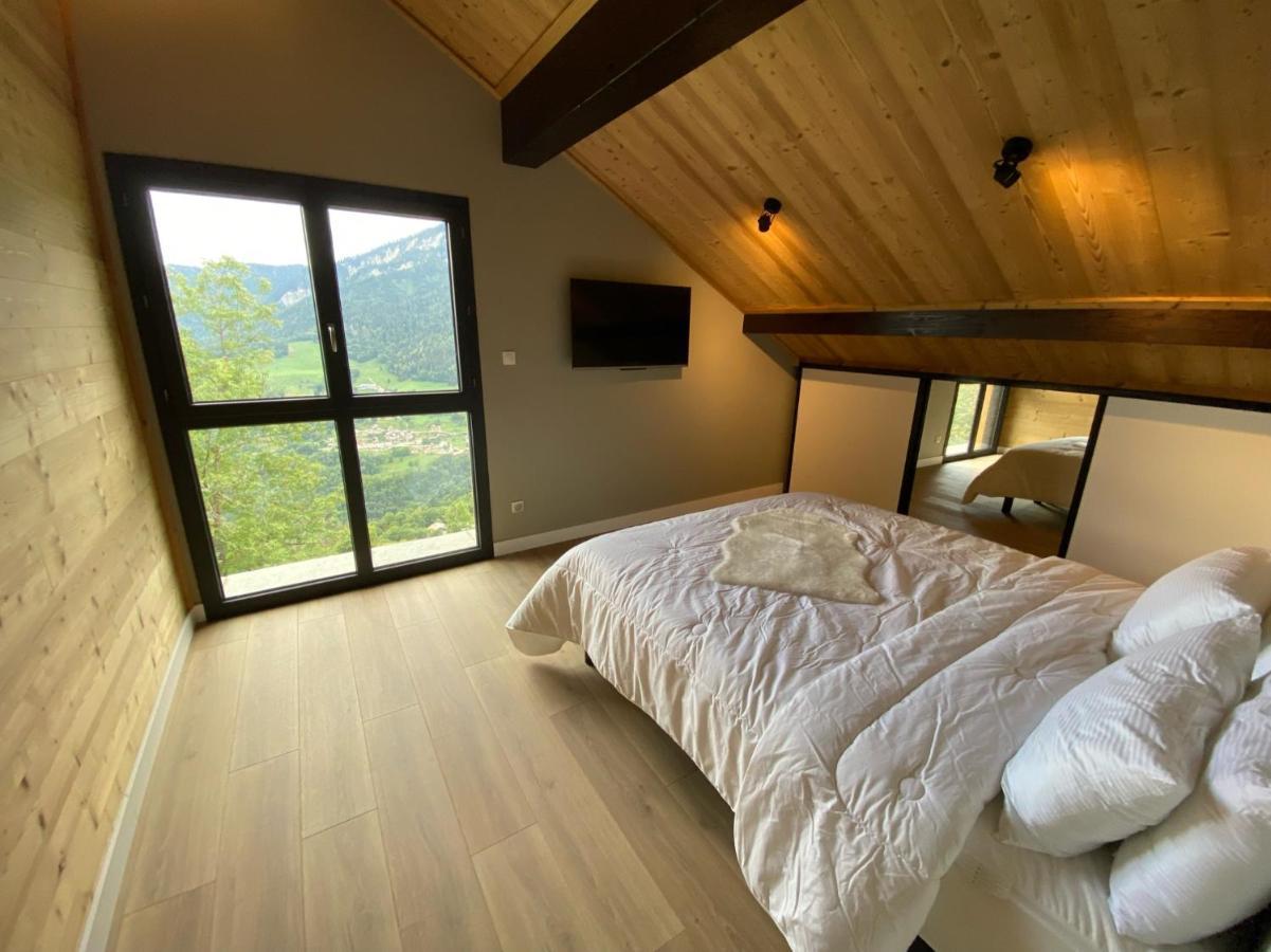 Chalet Confidentiel Valmorel - Chalet De Haut De Gamme 4 Etoiles 12 Personnes Doucy Bagian luar foto