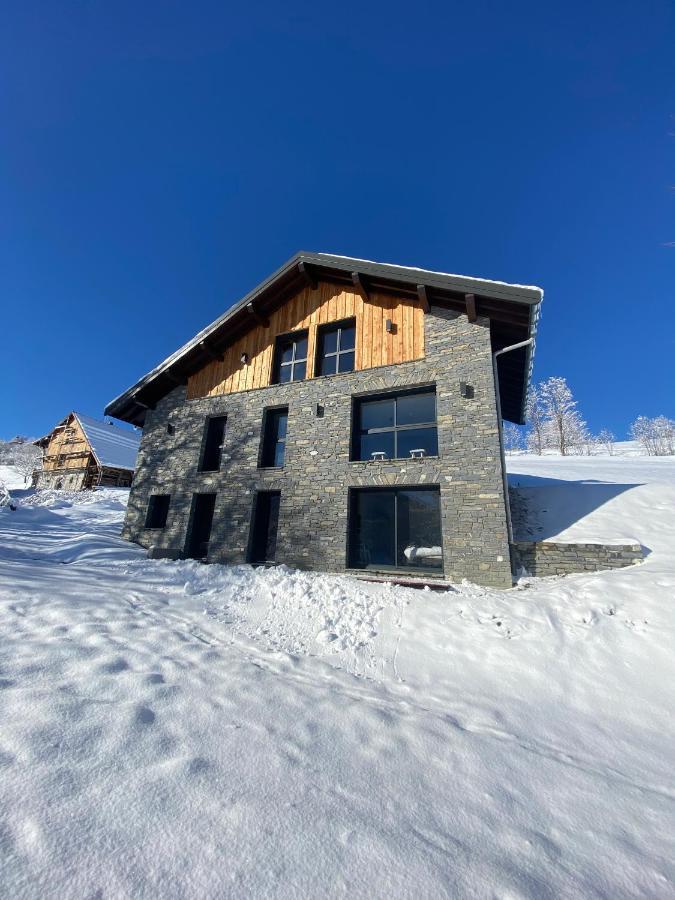 Chalet Confidentiel Valmorel - Chalet De Haut De Gamme 4 Etoiles 12 Personnes Doucy Bagian luar foto