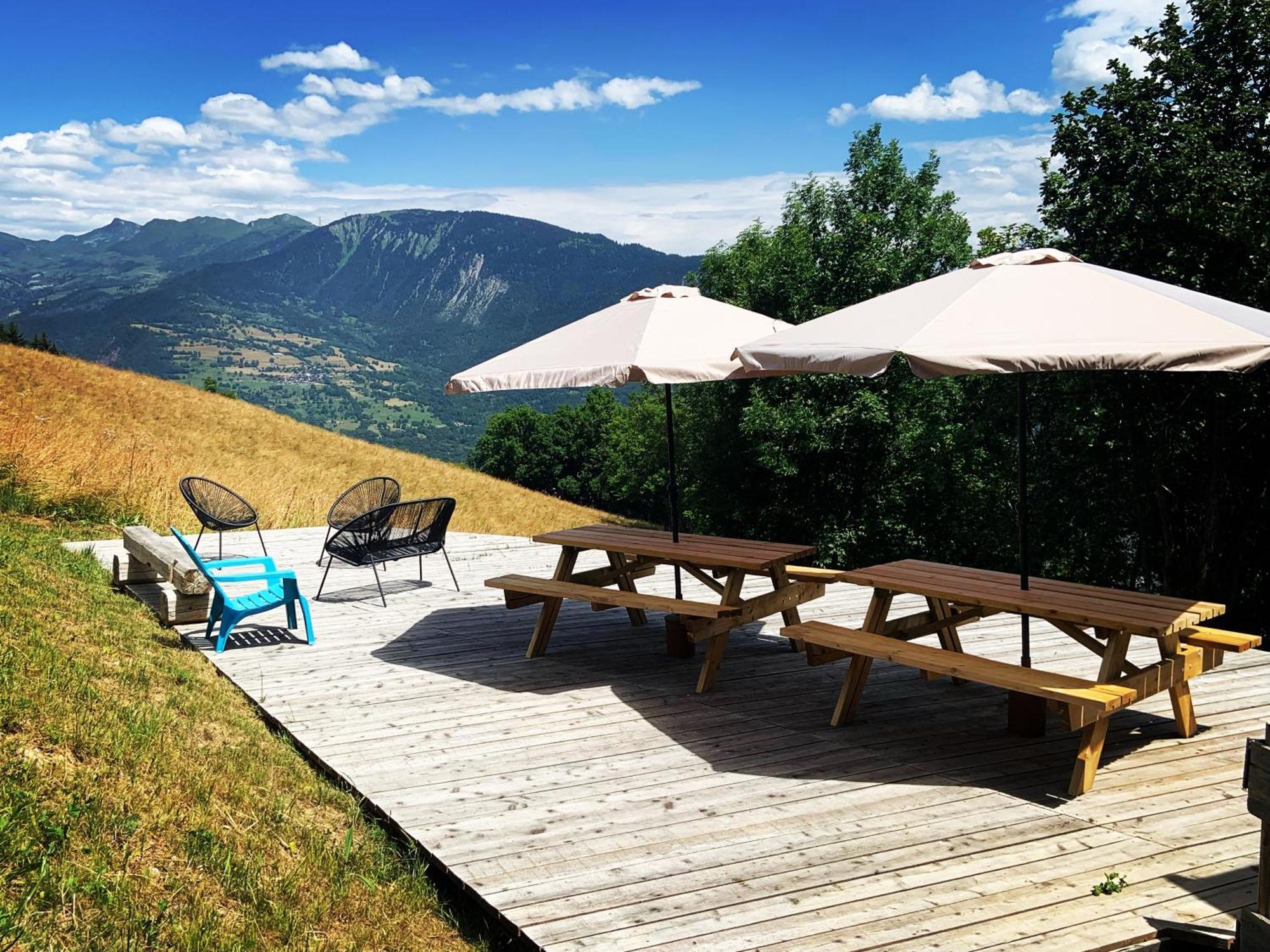 Chalet Confidentiel Valmorel - Chalet De Haut De Gamme 4 Etoiles 12 Personnes Doucy Bagian luar foto